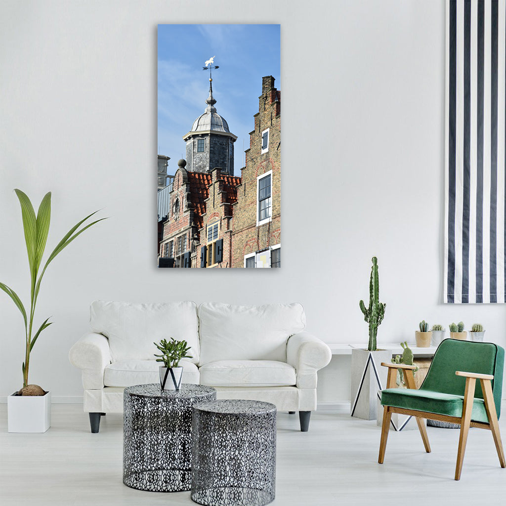 vlissingen north sea westerschelde Vertical Canvas Wall Art