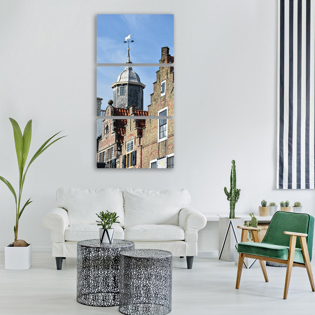 vlissingen north sea westerschelde Vertical Canvas Wall Art