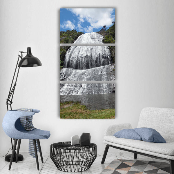 Werfall urubici also of bride Vertical Canvas Wall Art