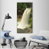 Waterfall minnehaha falls Vertical Canvas Wall Art