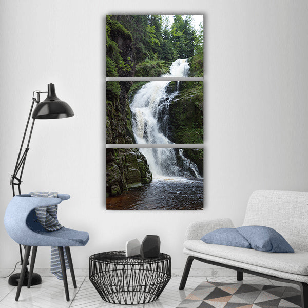Waterfall Vertical Canvas Wall Art