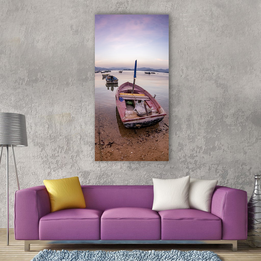 Waters sea beach coast tourism Vertical Canvas Wall Art