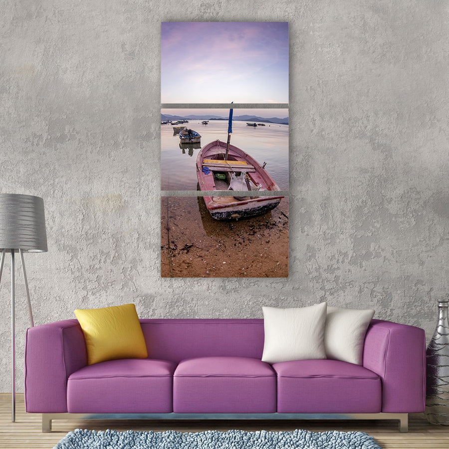 Waters sea beach coast tourism Vertical Canvas Wall Art