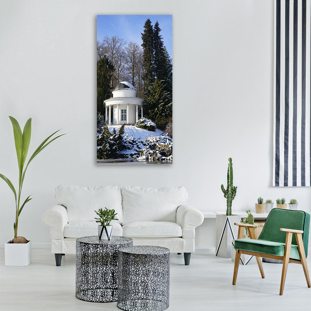 winter Vertical Canvas Wall Art