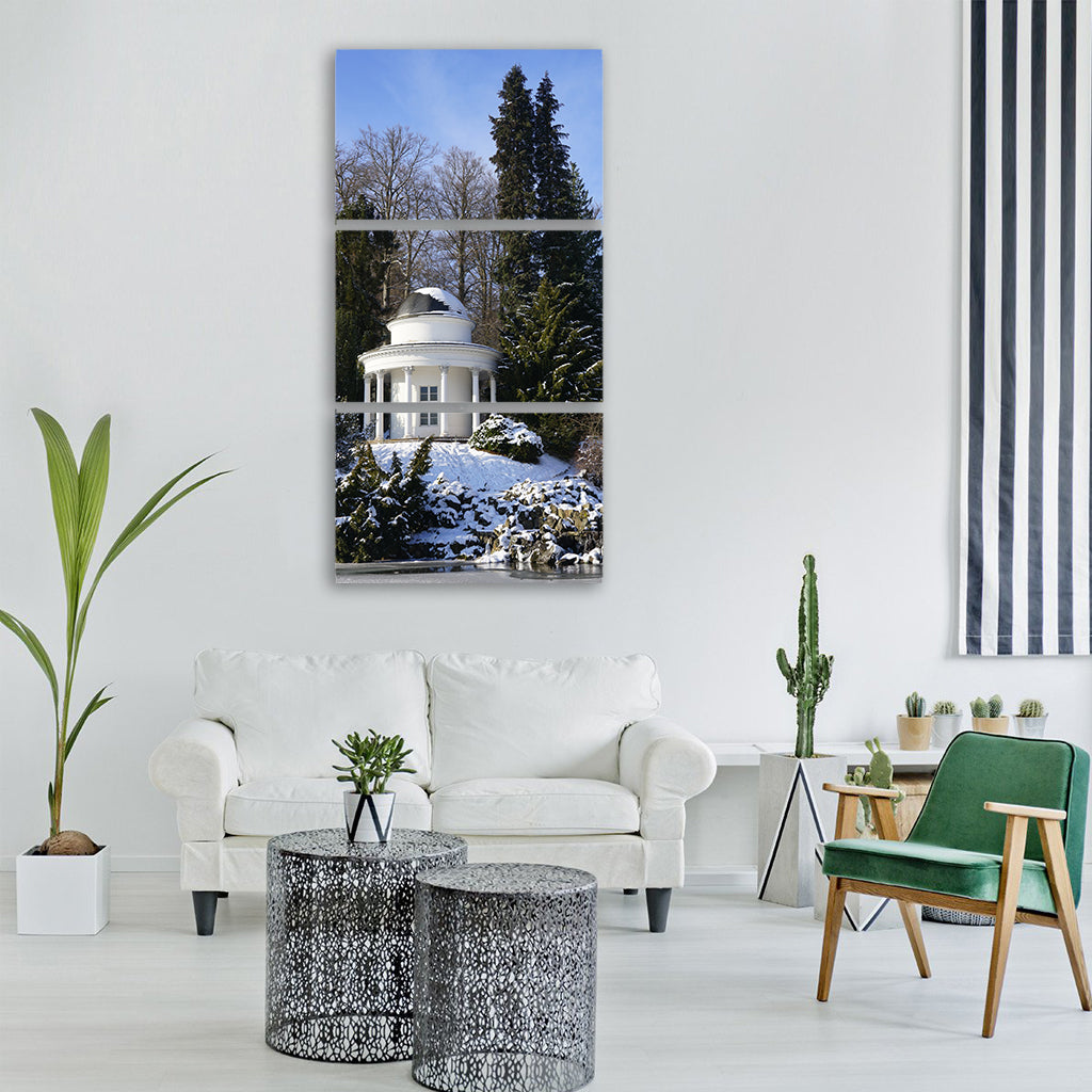 winter Vertical Canvas Wall Art