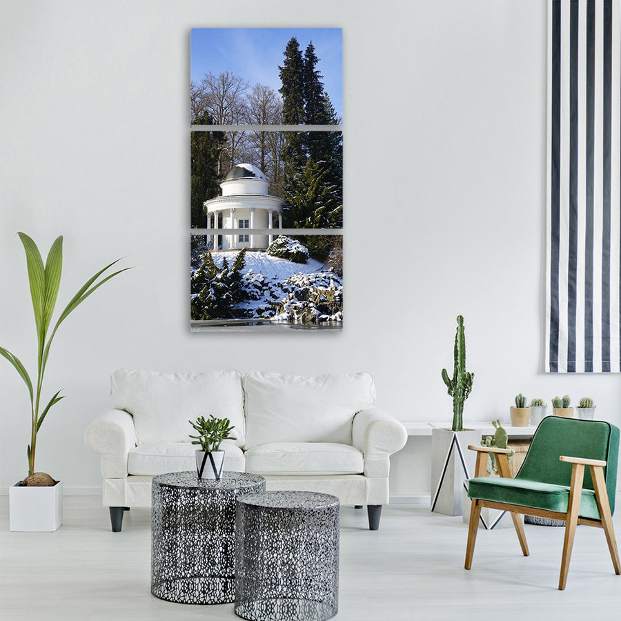 winter Vertical Canvas Wall Art