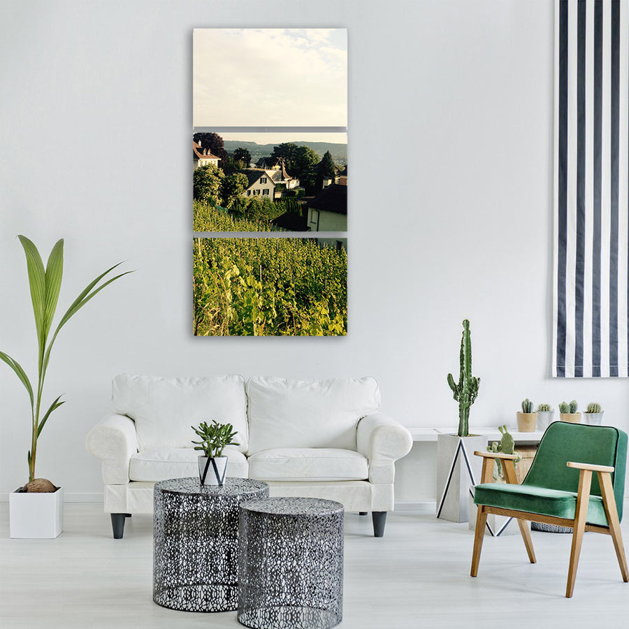 zurich zollikon switzerland grapes Vertical Canvas Wall Art
